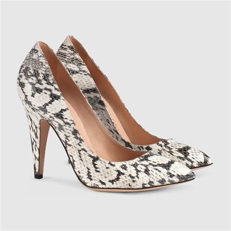 gucci shoes women's heels|Gucci snake high heels.